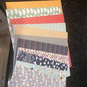 Stampin Up’ carried away designer series paper